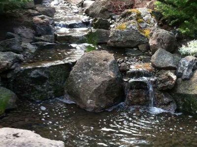 water feature bend oregon landscaping