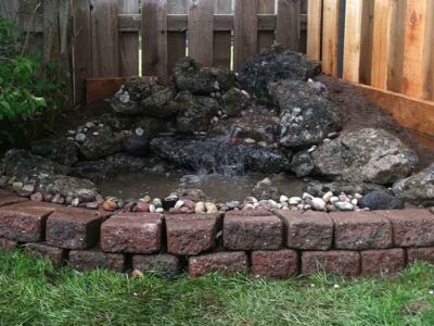 water feature bend oregon landscaping