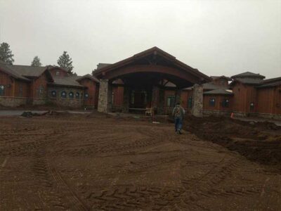 new construction yard lawn bend oregon landscaping