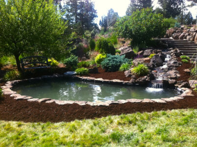 Pond Waterfall Water Feature Central Oregon