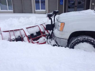 bend snow removal commercial